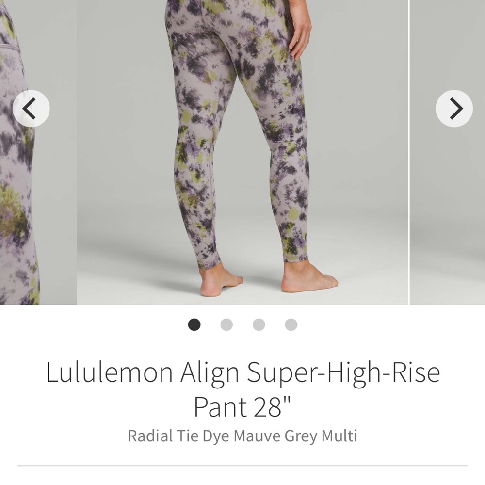 Super High Rise Lululemon Align Leggings Size 8